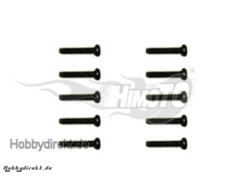 Rundkopf-Blechschrauben 2x10 (10) Krick 652086