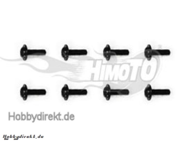 Flachkopfschraube 3x10 8 Stück Krick 652824