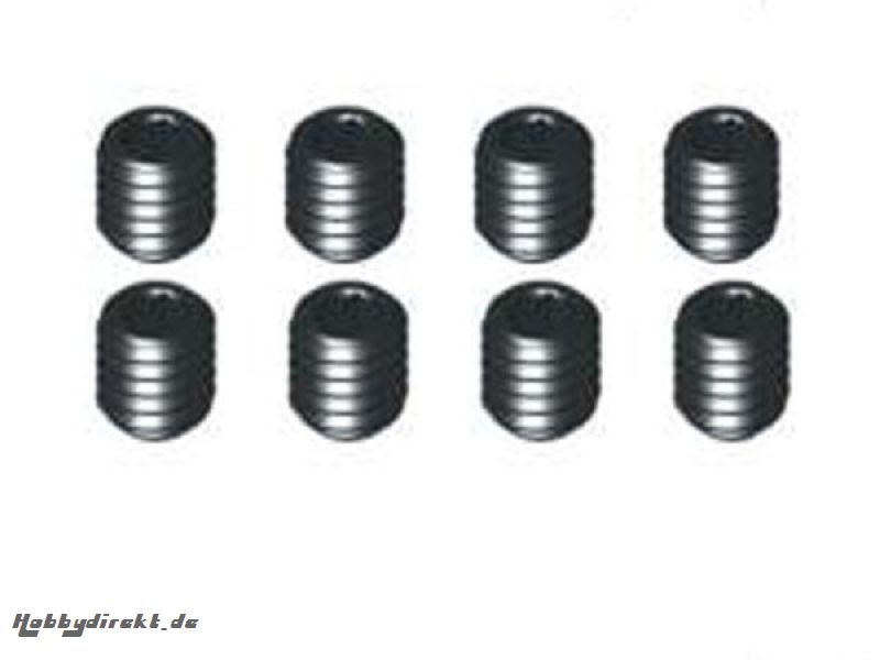Innensechskantgewindestift M6x6 8 Stück Krick 653807