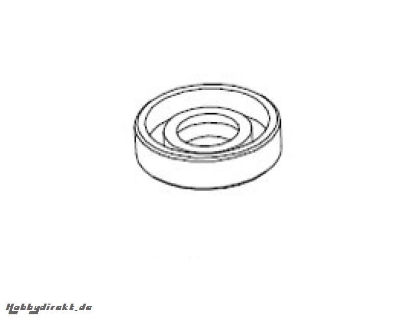 Kugellager vorne Benzinmotor Krick 654910