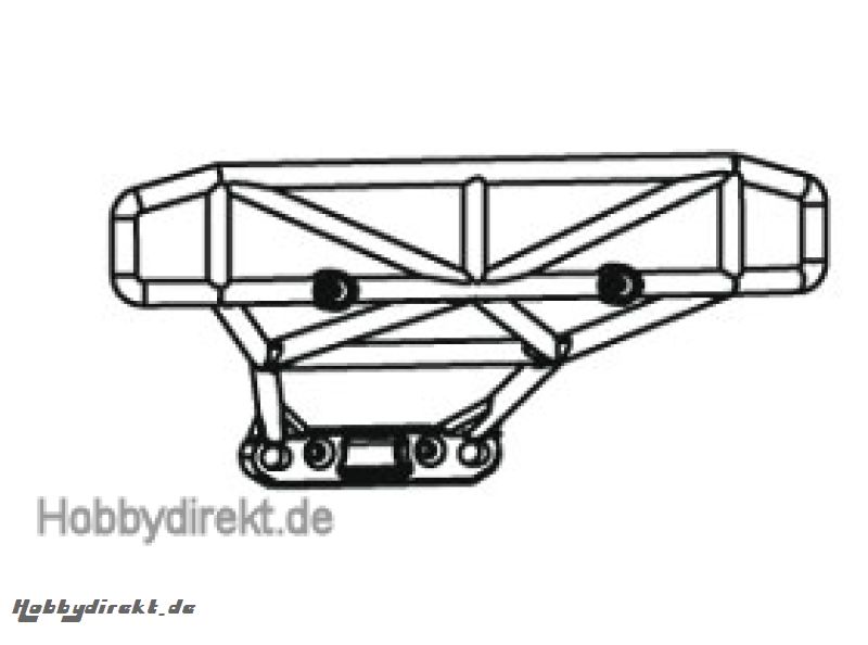 Stoßfänger hinten Short Course Truck Krick 655130