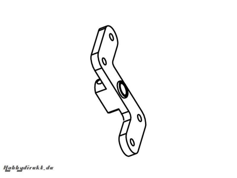 Aluminium Getriebehalterung einteilig MX400 Krick 655930