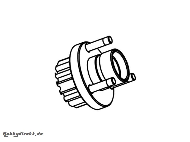 Aluminum Clutch Gear -15t MX4 Krick 655938