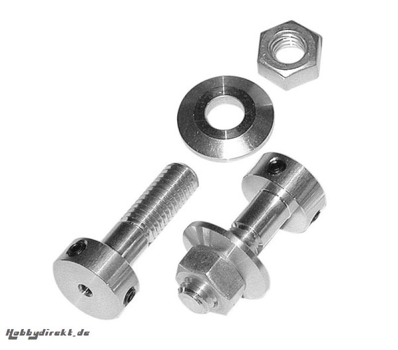 Alu-Mitnehmer 2,3mm/M8 mit Mutter Krick 70291