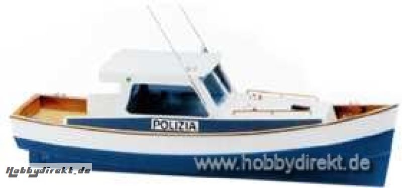 Polizeiboot Baukasten Krick 800700