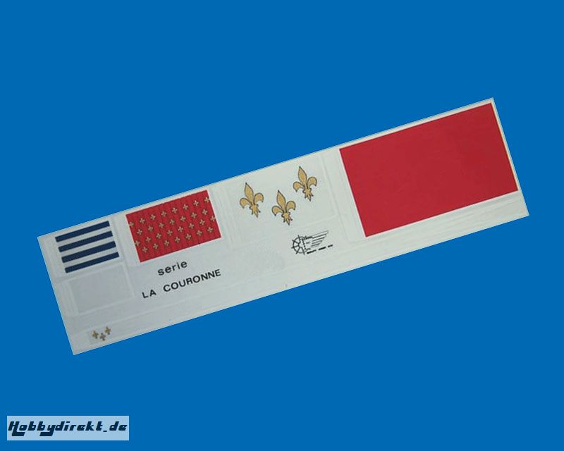 Flaggensatz La Couronne 1:98 Krick 837452