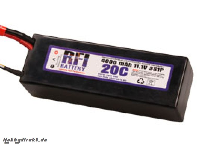 RFI LiPo C3S20C 11,1V/4000 mA Krick 957162