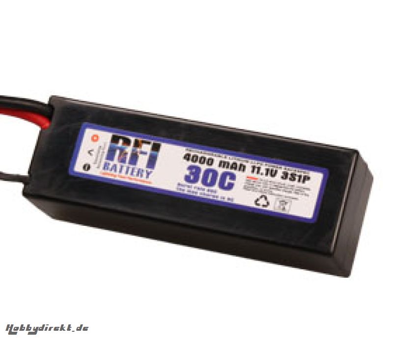 RFI LiPo C3S30C 11,1V/4000 mA Krick 957164