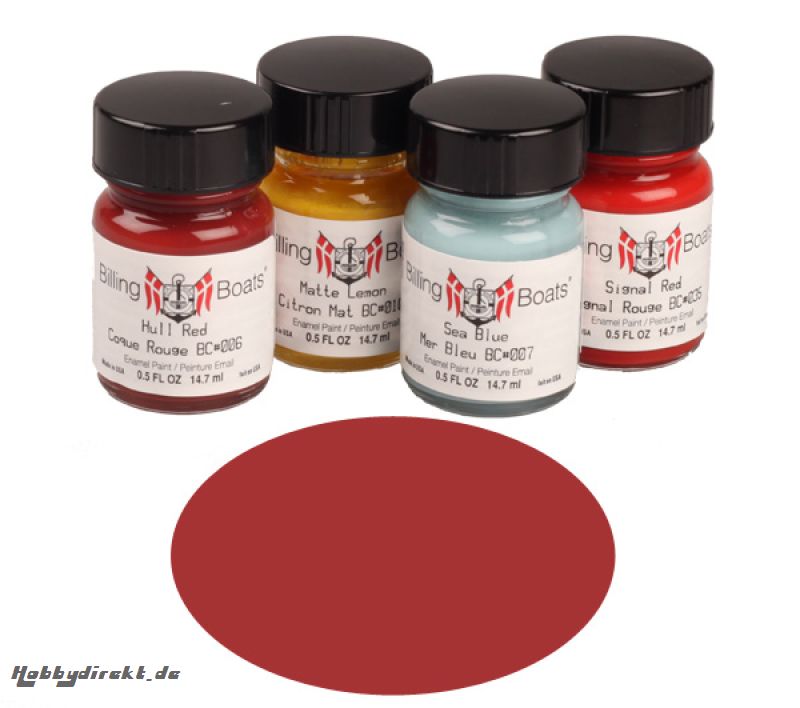 Bright rot 22 ml Billing Boats Acryl Farben Billing Boats BCA009