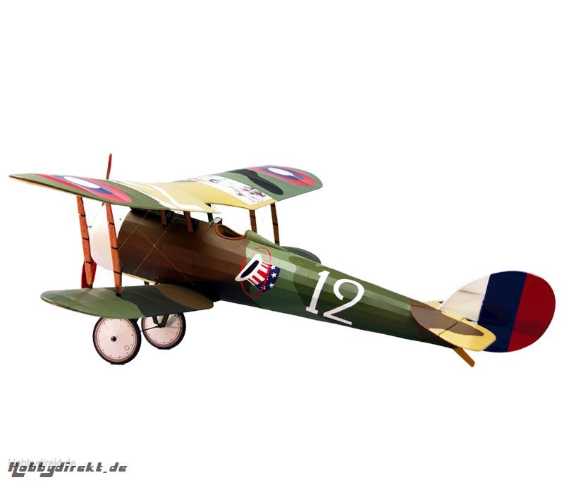 Nieuport 28 EP Lasercut Bausatz Krick ds1819