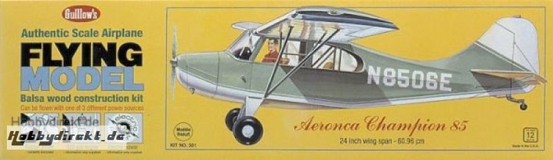 Aeronca Champion Balsabausatz Krick gu301