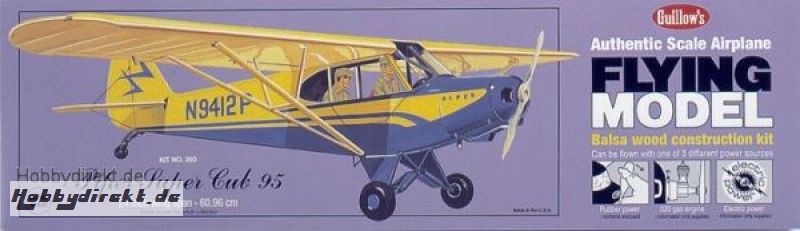 Piper Cub 95 Balsabausatz Krick gu303