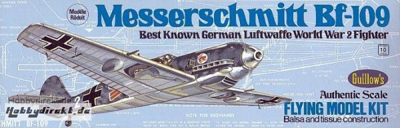 Messerschmitt BF-109 Balsabausatz Krick gu505