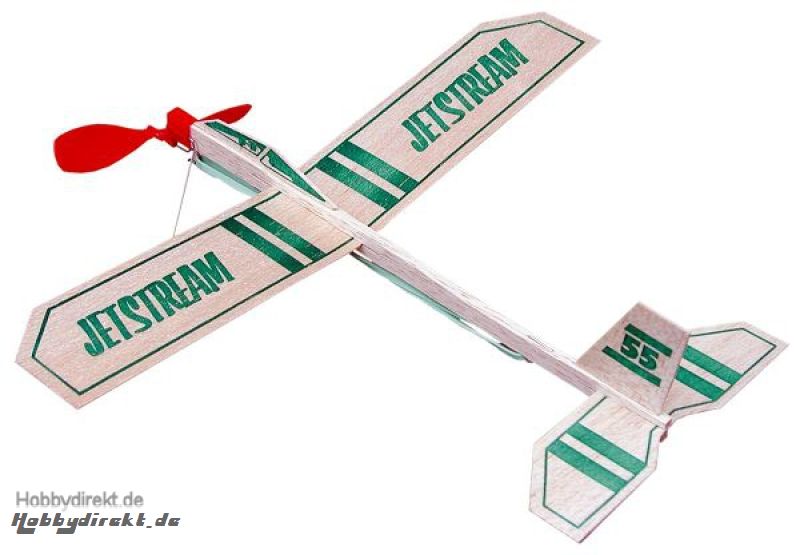 Jetstream 335 mm Gummiflugmodell (Display 18 Stück) Krick gu55