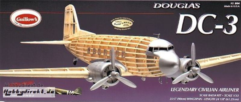 Douglas DC-3 Balsabausatz Krick gu804