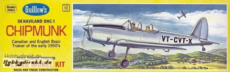 Dehaviland Chipmunk Balsabausatz Krick gu903