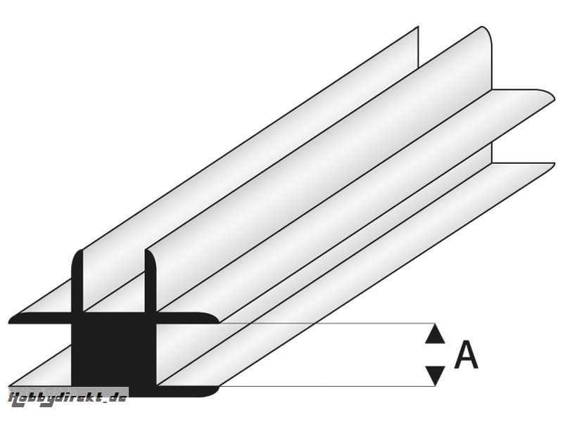 ASA T-Verbindungs Profil 1x330 mm (5) Krick rb447-51-3