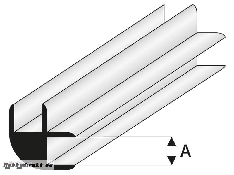 ASA Eck Verbindungs Profil 1x1000 mm Krick rb449-51