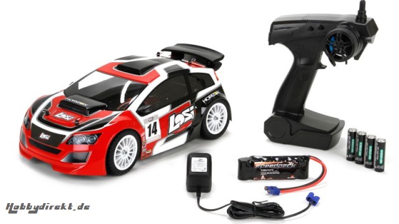 Losi Mini Rally RTR :1/14 4WD Rally INT Horizon LOS01008I