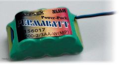 PERMABATT A.-Ak. NiMH 7/600-2/3AA-W (MP) Multiplex 156017