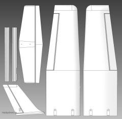 Tragflächen-Formteile Magister Multiplex 224188