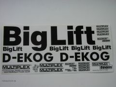 Dekorbogen Big Lift Multiplex 724288