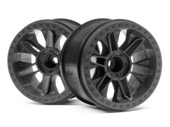 6-Shot ST Felge schwarz (2St) hpi racing H116528