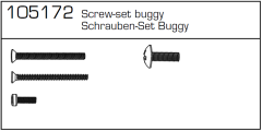 Schrauben-Set CV-10B/T Carson 105172