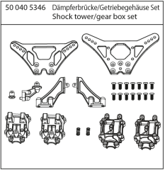 X10EB Dämpferbrücken/Getriebegehäuse Carson 405346 500405346