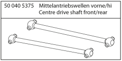 FY5 Mittelantriebswelle vorne/hinten Carson 405375 500405375