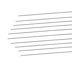 Stahldraht 0,5 mm/1000mm Mindestabnahme 10 Stück Graupner 519.0,5