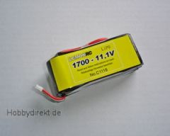 Lemon RC 1800 - 11,1V Lipo Lithium Polymer Akku