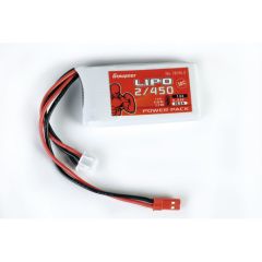 Power Pack Lipo 2/450 7,4V 50C BEC-St. Graupner 78105.2