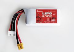 Power Pack LiPo 4/450 14,8 V 50C XT-30 Graupner 78105.4XT30