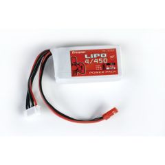 Power Pack Lipo 4/450 14,8V 50C BEC St. Graupner 78105.4