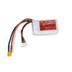 Power Pack LiPo 3/850 11,1 V 50C XT30 Graupner 78108.3XT30