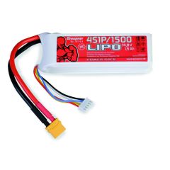 Power Pack LiPo 4/1500 14,8 V 40C XT60 Graupner 78214.4