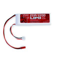 Power Pack LiPo 2/2200 7,4 V 30C BEC Graupner 78122.2BEC