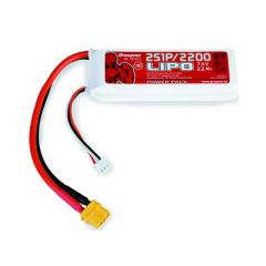 Power Pack LiPo 2/2200 7,4 V Graupner 78122.2