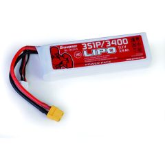 Power Pack LiPo 3/3400 11,1 V 70C XT60 Graupner 78134.3