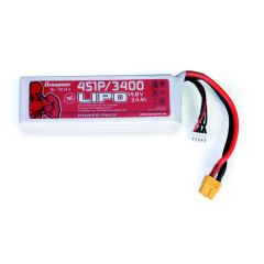 Power Pack LiPo 4/3400 14,8 V 70C XT60 Graupner 78134.4