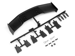 GT Spoiler Set (Typ D/ 1/10 /schwarz) HPI 85288