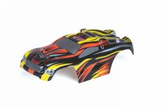 Car body for LEOPARDXXS black/ Graupner 90120.32