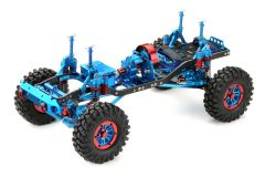 1:10 EP Crawler CR-01 metallic blue 4WD Rolling Chassis Absima 12001