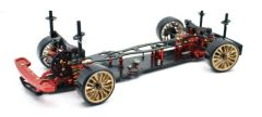 1:10 EP Drift Onroad DRR-01 metallic red 2WD Rolling Chassis Absima 12101