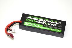 LiPo Stick Pack 7.4V-45C 5000 Hardcase (T-Plug) Absima 4140009