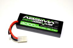 LiPo Stick Pack 7.4V-45C 4000 Hardcase (Tam) Absima 4140012