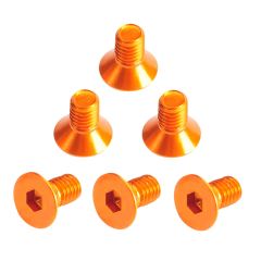 3x6mm Innensechskantschraube Senkkopf orange (6 St.) Absima TU1036