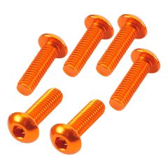 3x10mm Innensechskantschraube Rundkopf orange (6 St.) Absima TU1049