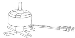 BL-Motor 700KV PC-6 Robbe 26230010